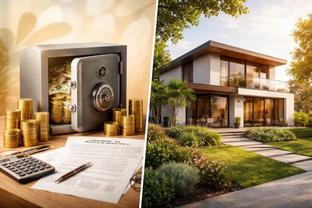 découvrez les avantages et inconvénients de l'assurance vie et de l'immobilier pour bien choisir votre placement épargne.